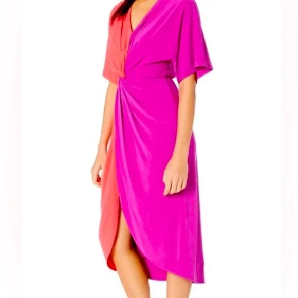 strapless open back dress Trina Turk Women's Redford Dress in Pink Size 8 main image 1